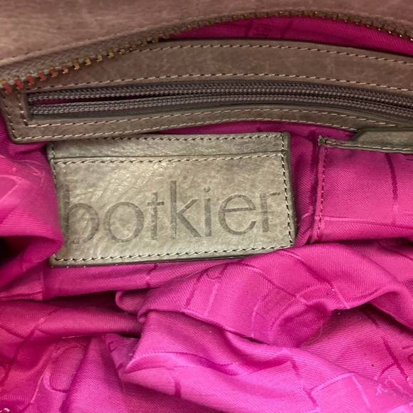 BOTKIER Legacy TRIGGER GREY LEATHER SATCHEL SHOULDERBAG​ - Picture 8 of 8